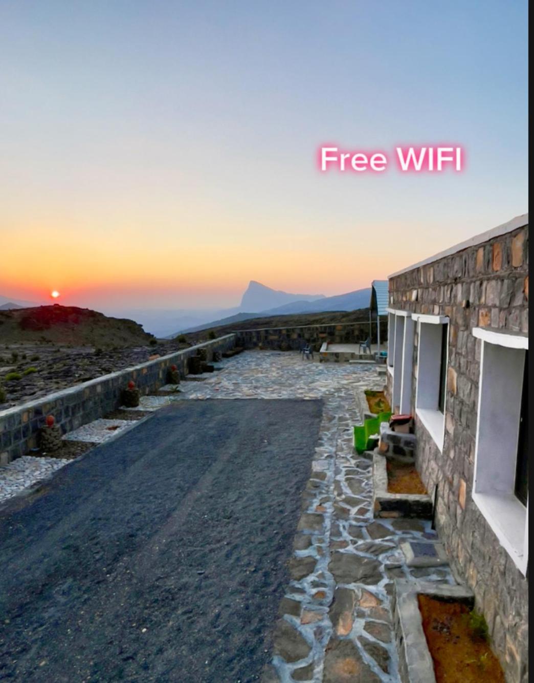 Jebel Shams Sky Villa Misfāh Kültér fotó